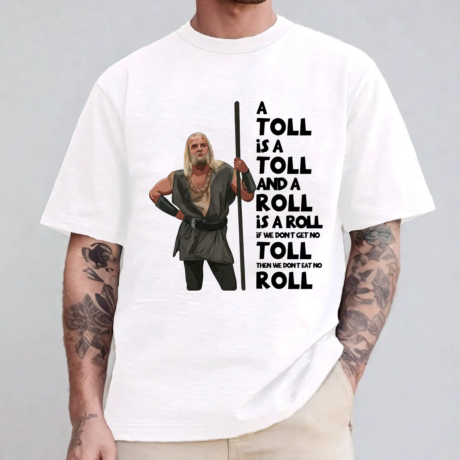 A Toll Is A Toll And A Roll Is A Roll Vintage T Shirt, Funny Movie Shirt, Meme Shirt, Movie Quote Sweatshirt, Hoodie, Unisex