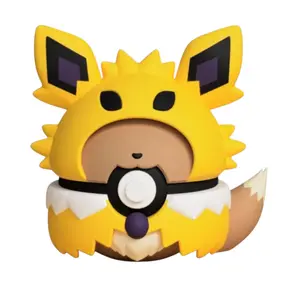 Eevee Jolteon Poncho Poke Ball - Inspired 3D Printed Collectible