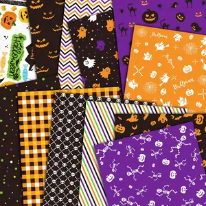 96 Sheet Pattern Paper Set A5 Size Decorative Craft Paper Origami Paper for Card Making Scrapbook,12 Designs