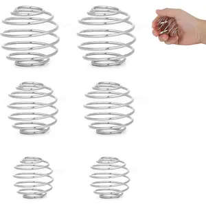 6 Count Multi-Size Shaker Balls for Protein Shakes,Milkshake and Salad Dressing,Stainless Steel Shaker Ball,Blender Ball Replacement Kitchen Plastic Utensils