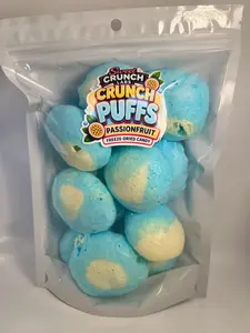 Sweet Crunch Labs Freeze-Dried Crunch Puffs – Passion Fruit Taffy