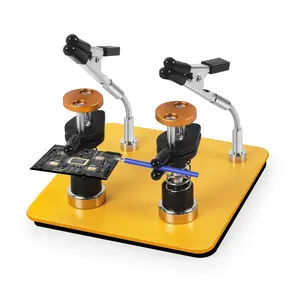 Magnetic Helping Hand Soldering Tool | Flexible Third Hand w/ Clips