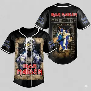 Iron Maiden Apparel 2026 Tour Baseball Jersey