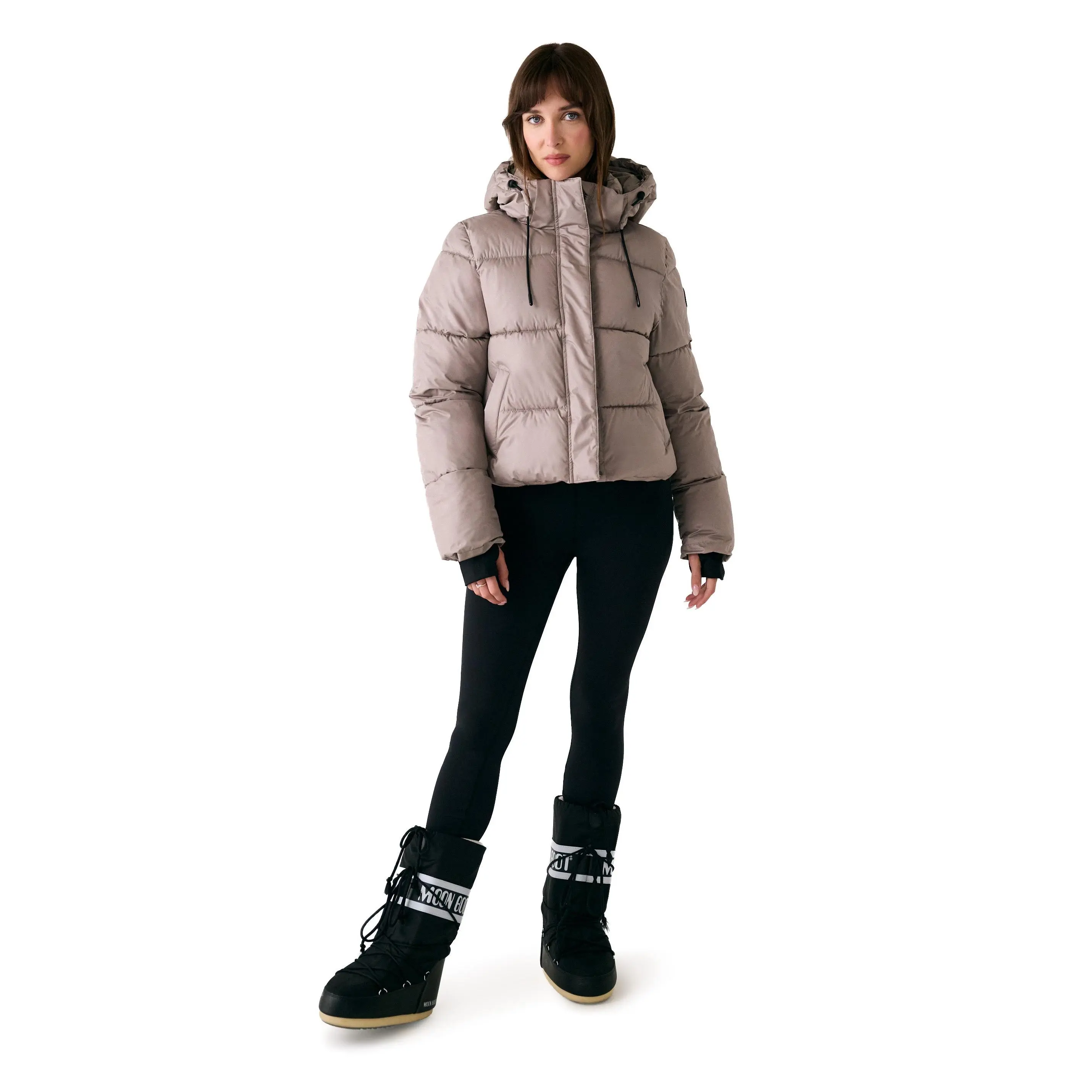 Lole London Cropped Puffer