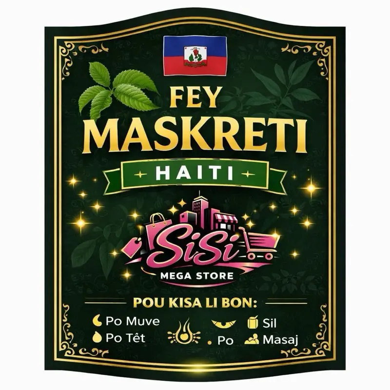 Haitian Fey Mascreti Dry Leaves Snack
