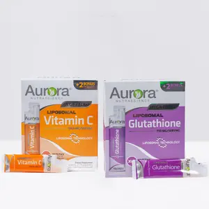 Immunity Boost Duo Supplement - Liposomal Vitamin C 3000mg & Glutathione+ 750mg - High Potency Immune Support, Antioxidant Protection, and Overall Wellnes - Healthcare Supplements