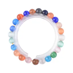 Colorful Cat Eye Stone colorful Fashion bracelets Handmade bracelets Versatile bracelet