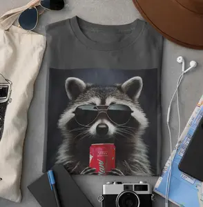 Raccoons Alani Nu Cherry Slush Animal Graphic T-Shirt - Sweatshirt - Hoodie, Gift For Alani Nu Lovers, Alani Nu Lover Shirt, Alani Nu Shirt, Alani Nu Lover Gift, Alani Nu 2026, Full Size, Full Color
