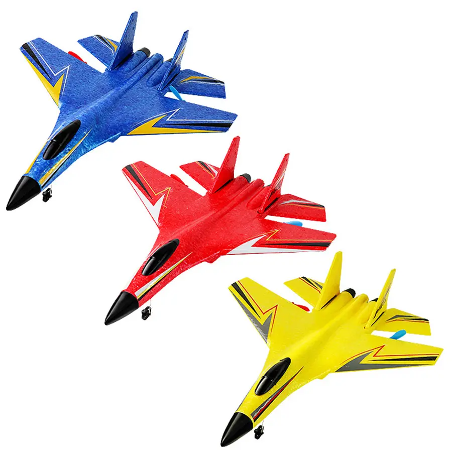 Rechargeable Gyro-Stabilized Unisex Amphibious Fixed-Wing RC Plane Jet - Remote Control Glider, Parent-Child Interactive Toy, Ideal Birthday Gift (Toys & Hobbies, Electric Remote Control Airplanes), Remote Control Gliders