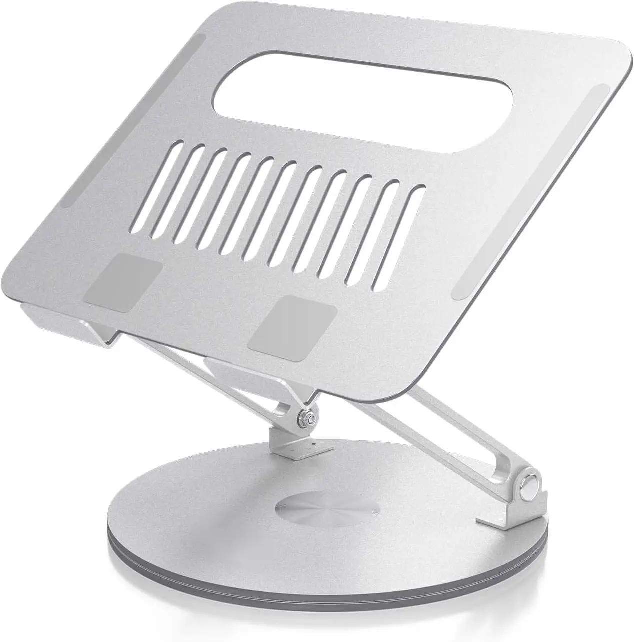 Ergonomic Computer Stand for Desk, 360° Adjustable Notebook Holder Compatible with MacBook Air Pro, Dell, HP, Lenovo Laptops (10-15.6 in)