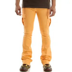 KNB3291 Orange | KDNK Bold Orange Skinny Stretch Jeans