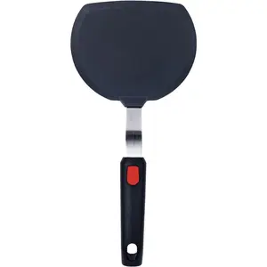 Wide  Pancake Spatula - Large Heat-Resistant Turner for Cooking | Nonstick Safe | Stainless-Steel Reinforced Core & Easy-Grip Handle