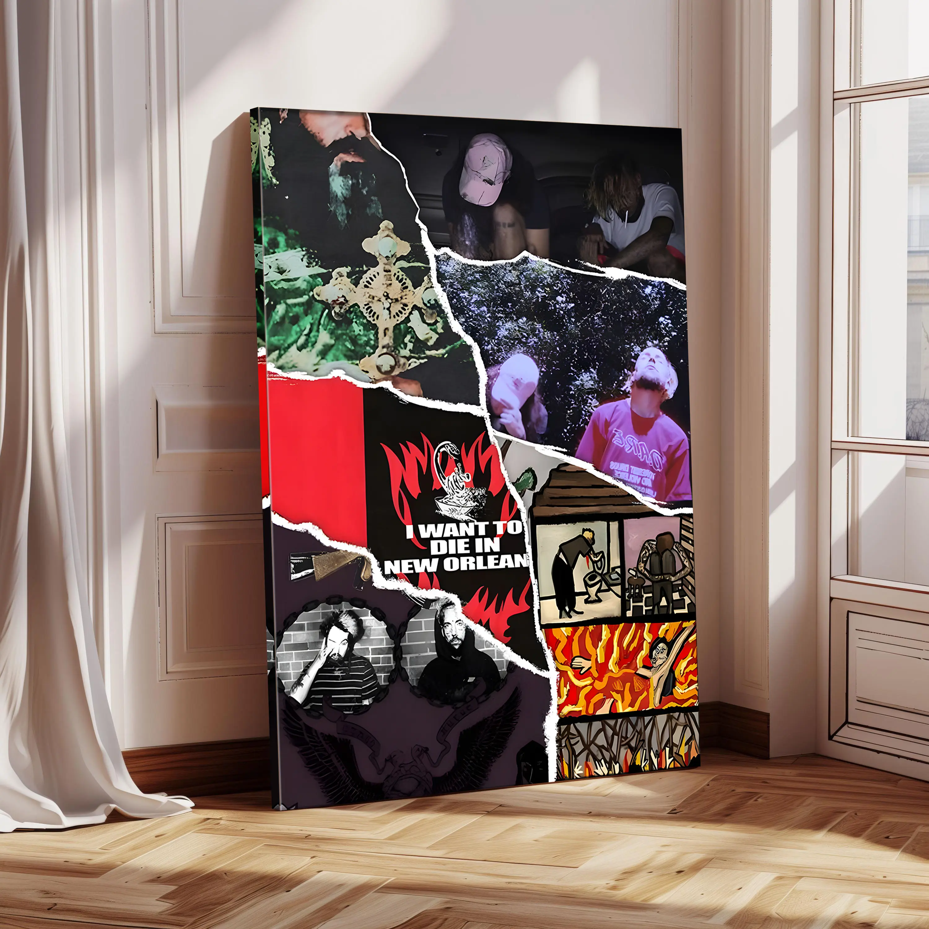 G59 Greyday The Boys Framed Poster - Ruby Da Cherry & Scrim High-Resolution Graphic Print, Waterproof Aesthetic Wall Art, Multi-Size Ready-to-Hang Album Cover, Unframed Option, Box-Included Home/Kitchen Decoration, Kid Room/Wardrobe Home Inspo Fan Gift, P