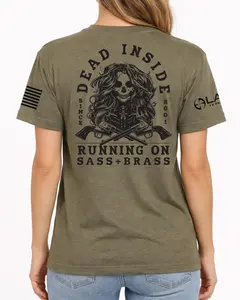 LAPG Women's Dead Inside Short Sleeve T-Shirt