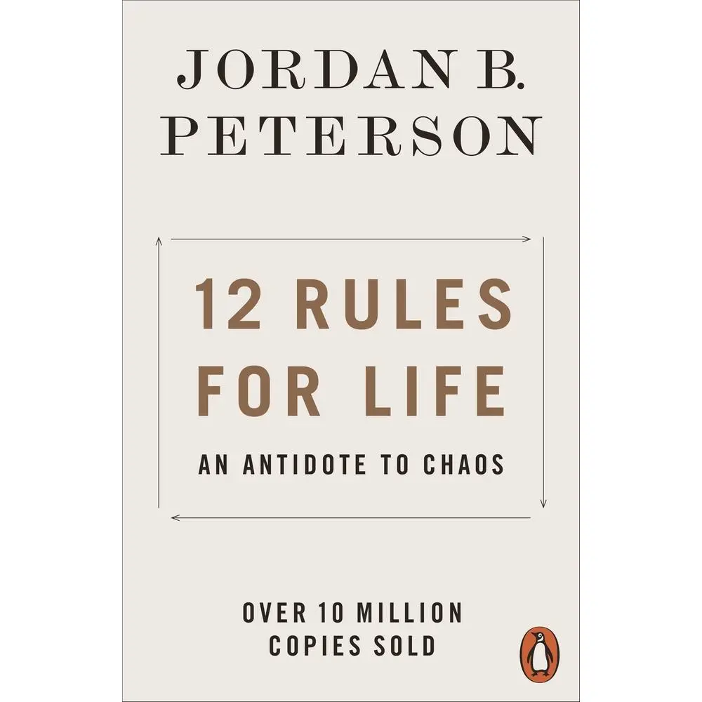 USED Book - 12 Rules for Life: An Antidote to Chaos by Jordan B. Peterson (Paperback) - english