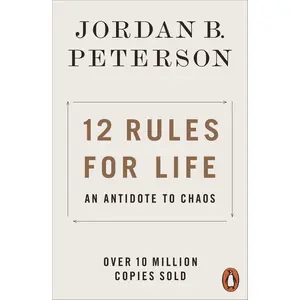 USED-12 Rules for Life: An Antidote to Chaos by Jordan B. Peterson (Paperback)