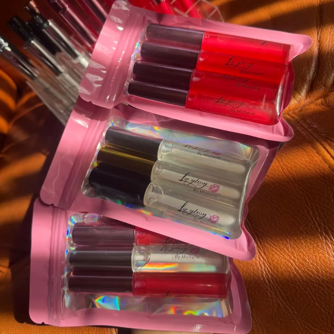 Glossy Lip Gloss | Pink & Clear | Everyday Shine
