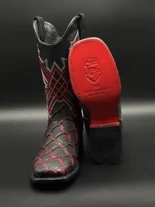 Boot- Black Cherry Fish (Print)