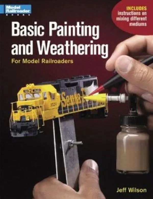 USED Book - Basic Painting & Weathering for Model Railroaders by Jeff Wilson (Paperback) - english