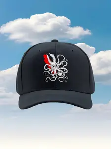 2026 New ModelOctopus Print Baseball Cap Trendy Unisex Streetwear Breathable UV Protection Lightweight Adjustable for Men Women Fashionable Snapback Hat for Outdoor Sports