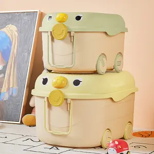 Children's Toy Storage Box Household Storage Box Baby Clothes Snacks Books Storage Box Large Capacity Storage Box