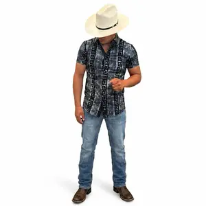 Men short-sleeved shirt
