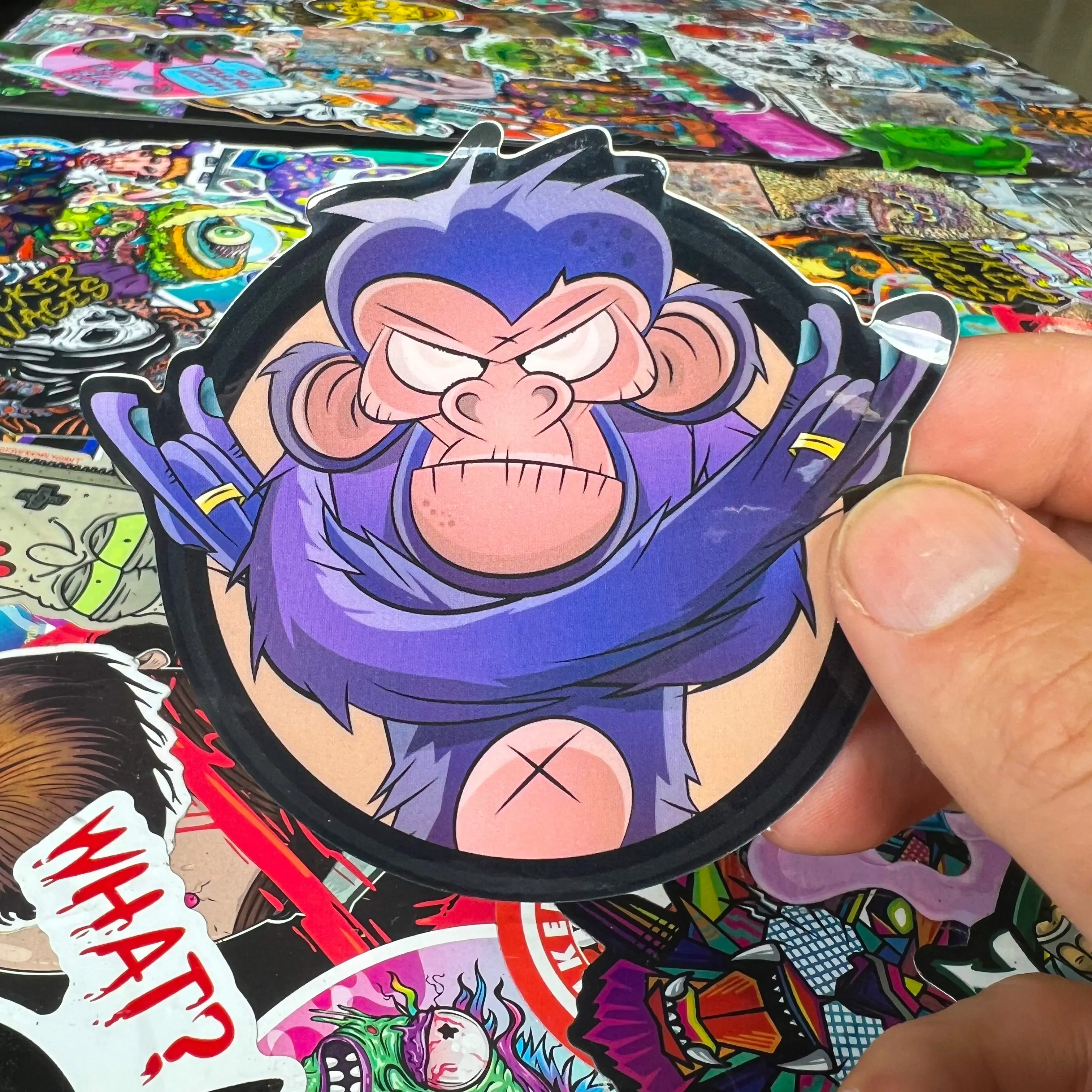 Monkey Sticker Monkey Sticker