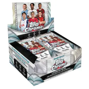 2024-25 Topps Chrome UEFA Jumbo Hobby Pack 2024-25 Topps Chrome UEFA Jumbo Hobby Pack