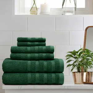HEARTH & HARBOR Luxury Bath Towel Set, 100% Ring Spun Cotton, Ultra Soft Highly Absorbent for Bathroom Comfort and Style