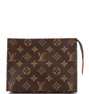 Pre-owned Louis Vuitton 19 Monogram M47542 Pouch Clutch Bag