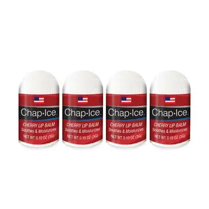 Lot of 4 Oralabs Chap Ice Cherry Lip Balm Mini Cute Bonus Pack …
