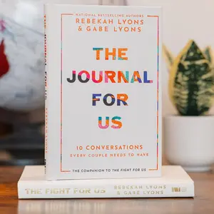 The Journal for Us: 10 Conversations Every Couple Needs to Have by Rebekah & Gabe Lyons [Hardback Book] Strengthen Intimacy, Connection, and Understanding With Guided Spiritual Reflections
