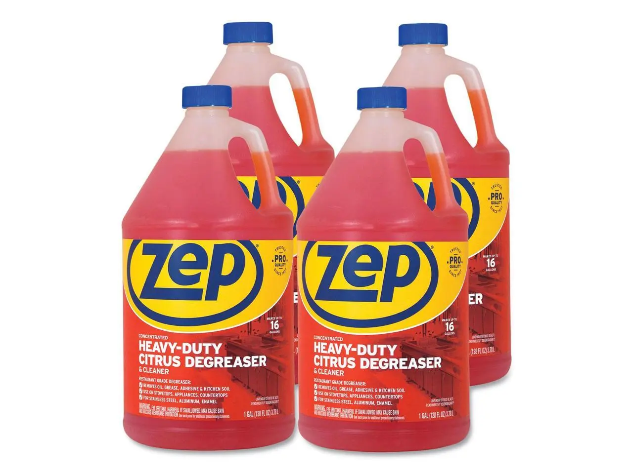 Zep Commercial Cleaner and Degreaser, 1 Gal Bottle, 4/Carton ZUCIT128CT Zep Commercial Cleaner and Degreaser, 1 Gal Bottle, 4/Carton ZUCIT128CT