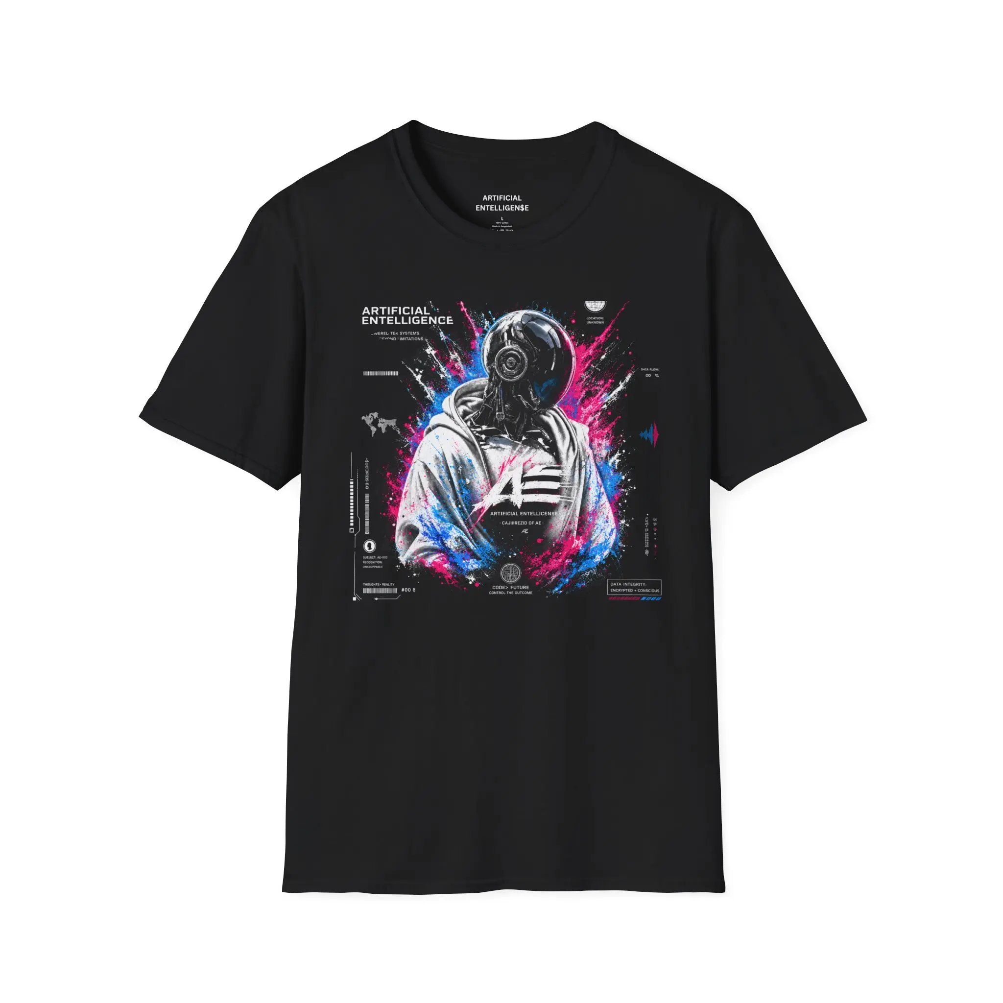 Artificial Entelligen$e™ – Code Cyber Android Tee