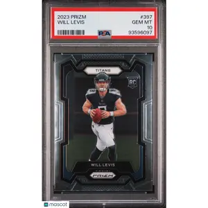 2023 Panini Prizm Will Levis #397 PSA 10 GEM MINT Rookie Tennessee Titans