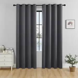 Waterproof Curtains Set, Full Sun Blocking, Insulating & UV Protection, Ideal for Luxury Living Room, Bedroom, Home Decor, Christmas Gift