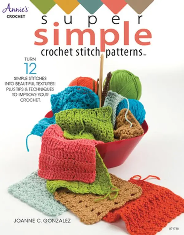 USED Book - Super Simple Crochet Stitch Patterns by Gonzalez, Joanne (Paperback) - english