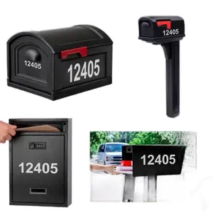 Números Stickers for Busones Number for Mail Box Durable and Easy to Apply Mailbox Address Decals
