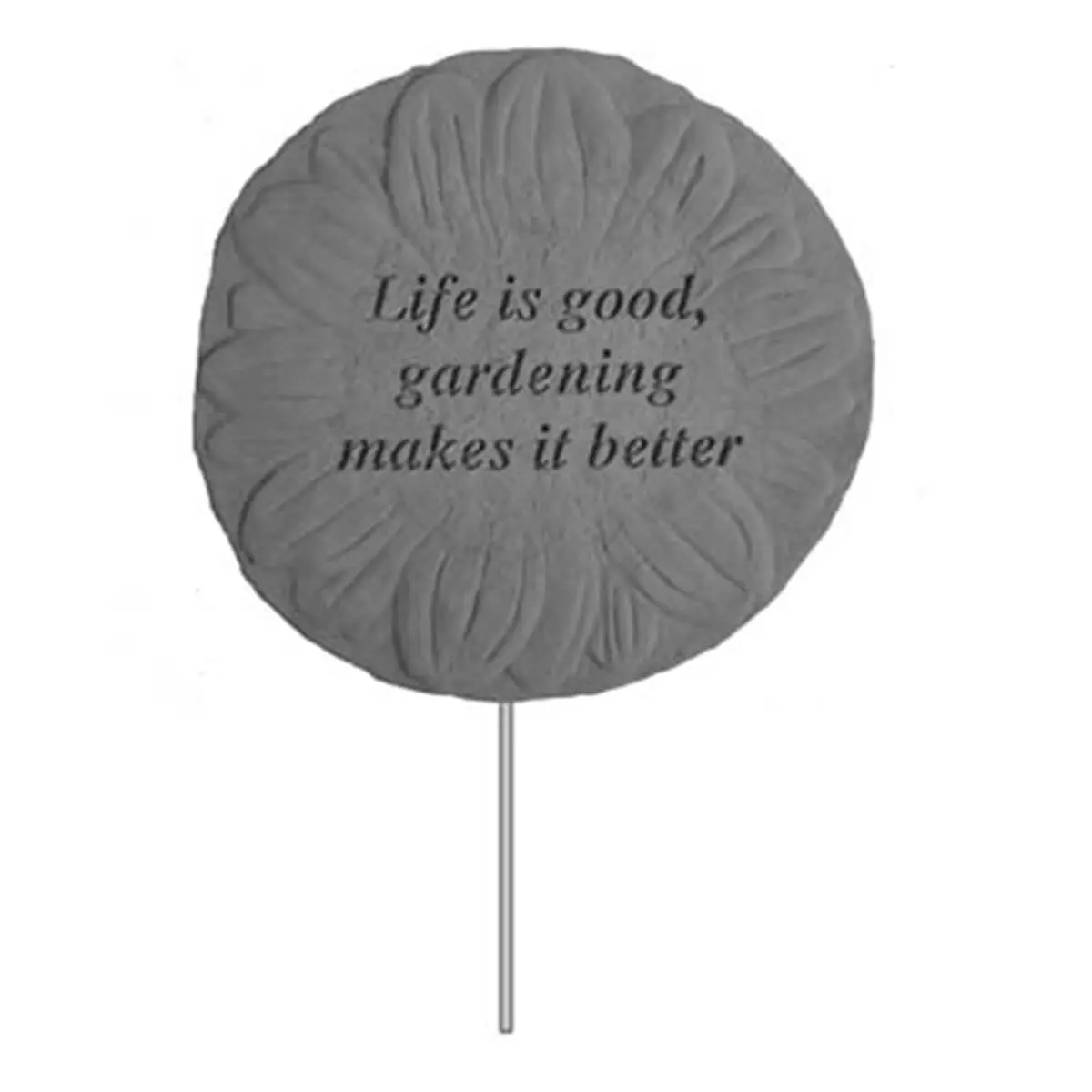 Kay Berry 02201 Garden Stake-Life Is Good- Gardening...