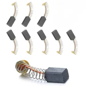 Carbon brush - durable material, easy to install, with leads and ring terminals, suitable for rotary hammer drills/circular saws/cutting saws/angle grinders, industrial tool accessories