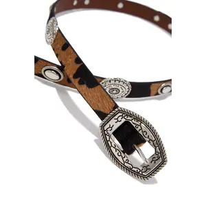 Stella Adjustable Belt - Cow