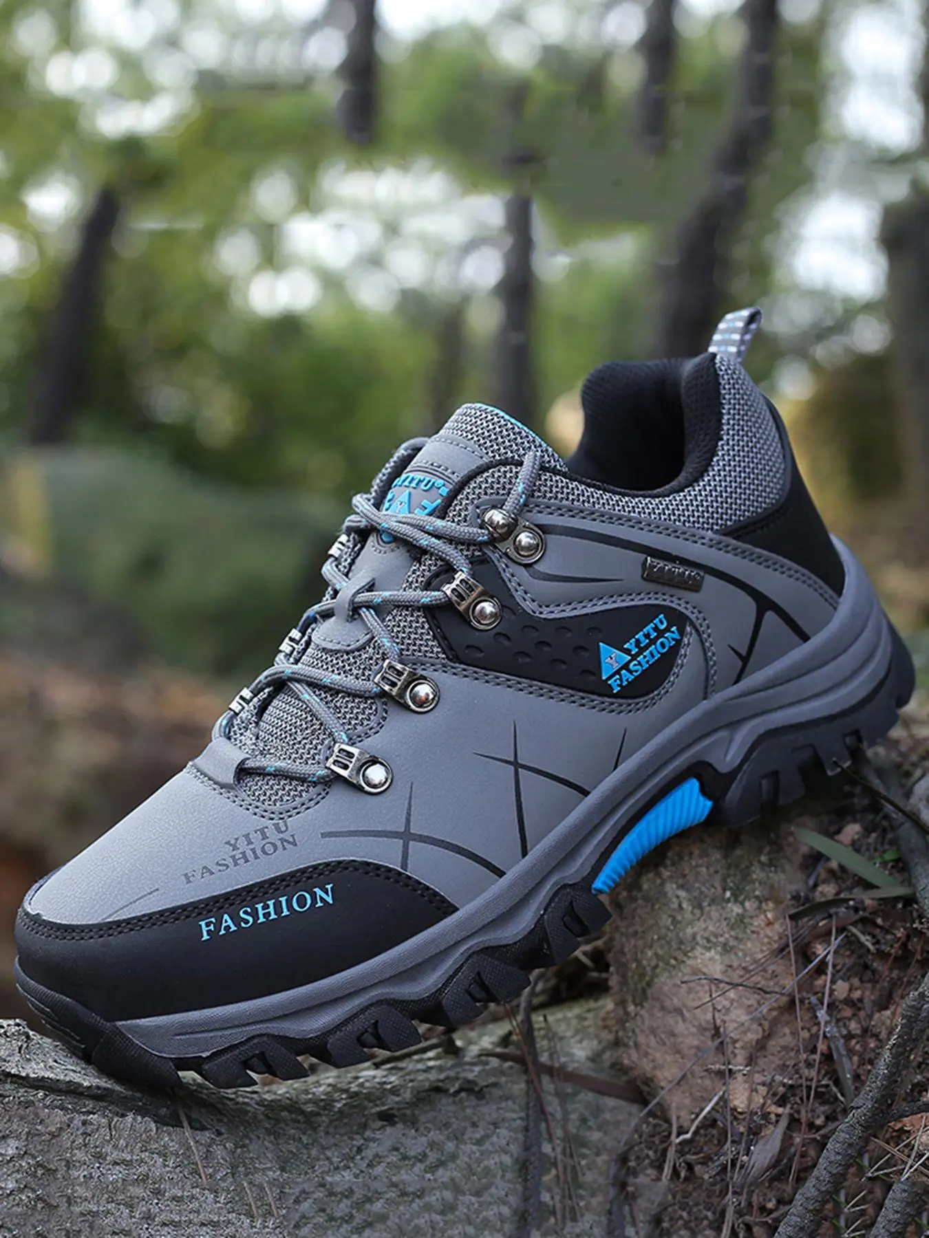 Men's Outdoor Hiking Shoes, Lightweight Non-slip Climbing Shoes, Casual Comfortable Sports Shoes, Active Footwear, Walking Shoes for Outdoor Activities