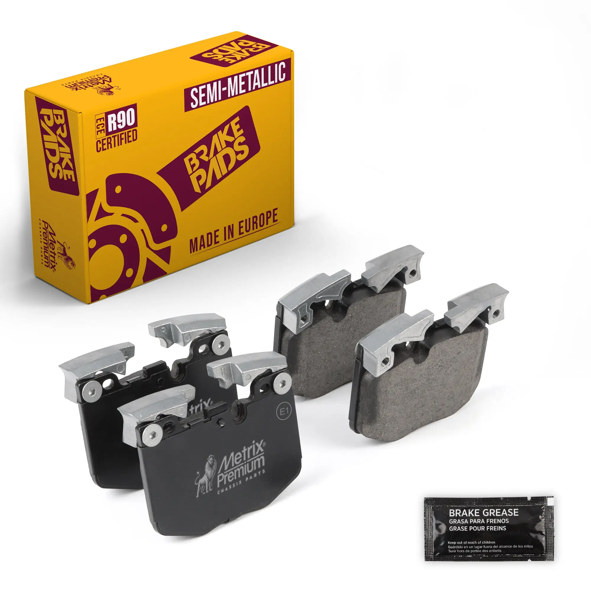 Front Disc Brake Pad Set 93685MS