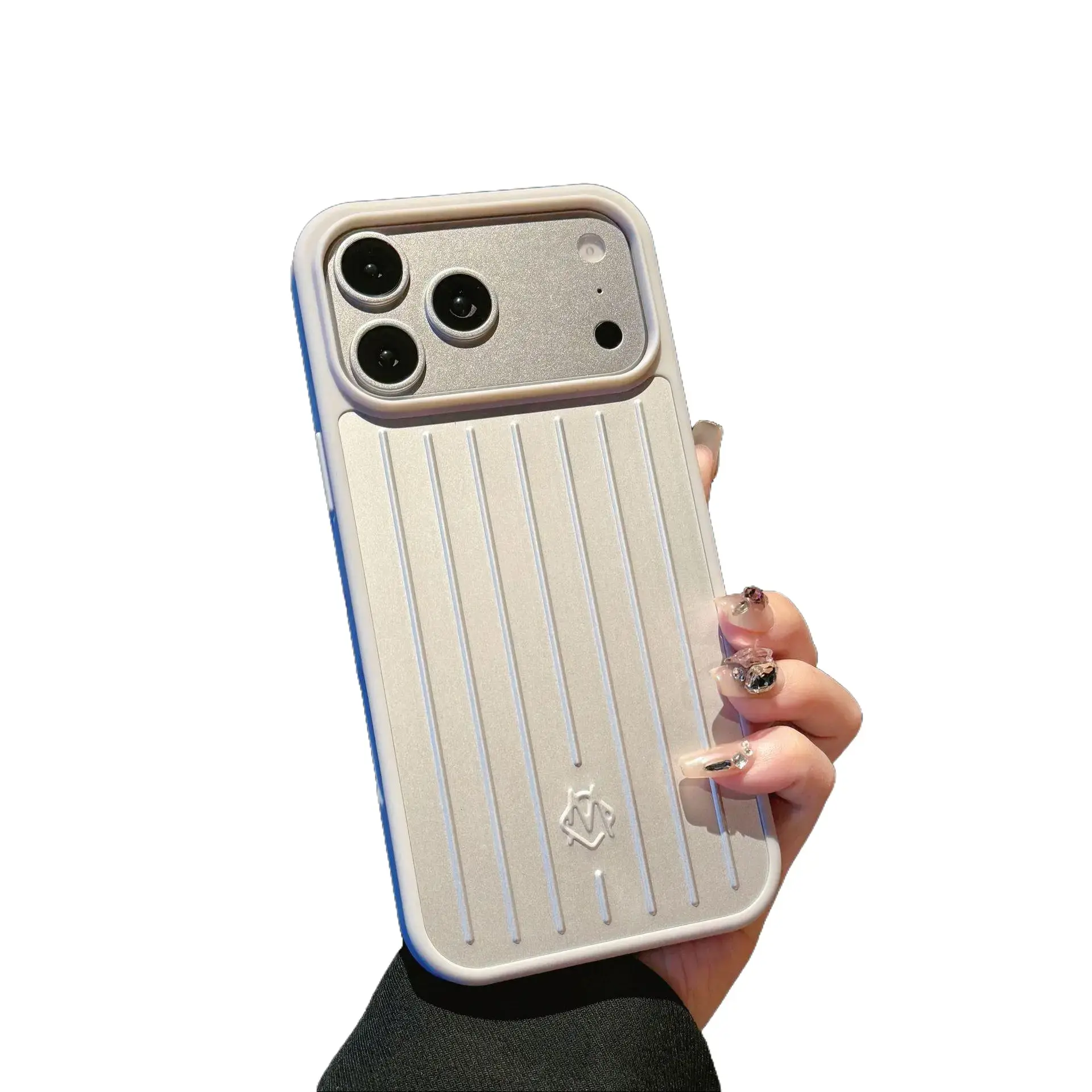 Customized Full Cover Aluminium Alloy Protection Casing for iPhone 17 Pro Max/Air, 16/15/14/13 - Smartphone, Cellphone, Handheld Devices Accessory with High Def Lens Film, Screen Protector, Scratch-Proof, Shockproof, Drop-Proof, Fingerprint-Resistant
