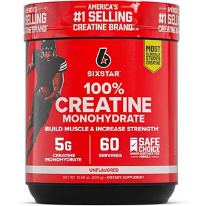 100% Creatine Monohydrate Powder - Unflavored Micronized Creatine Monohydrate Supplement for Workout Performance, Muscle Building & Strength - Creatine Powder for Women & Men - 60 Servings