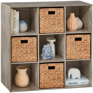 Best Choice Products Cube Bookshelf w/ Removable Back Panels
