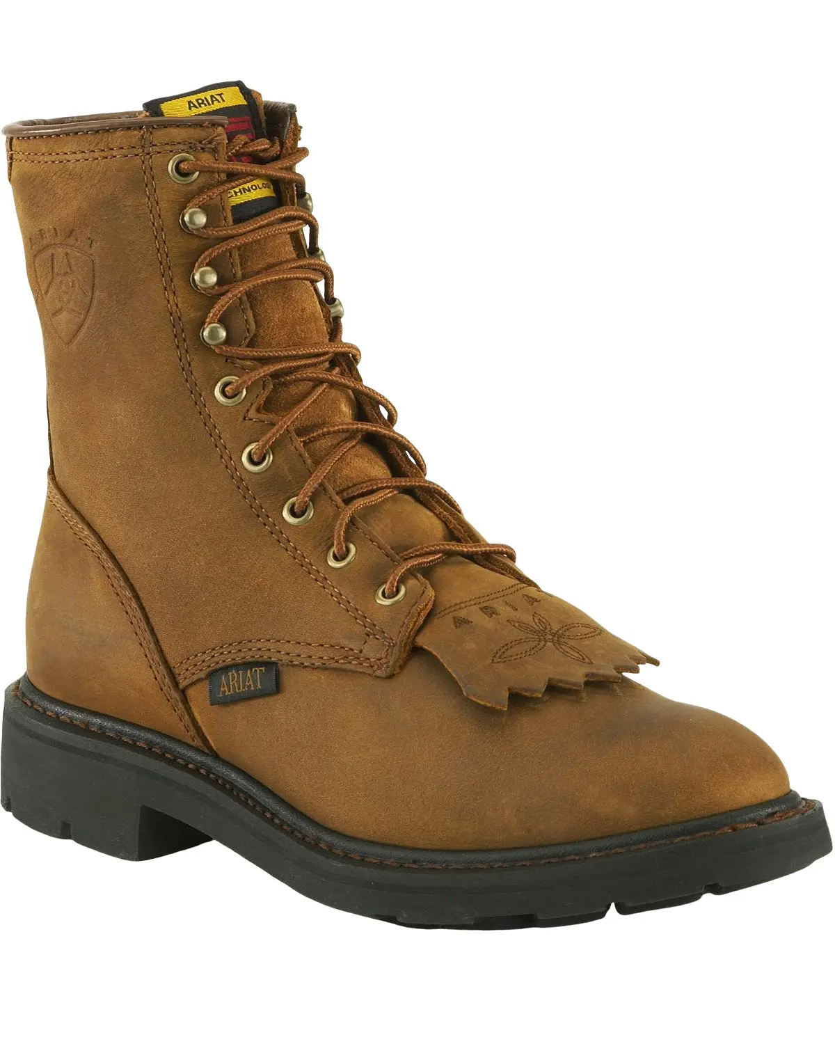 Ariat Men's Men'S Cascade 8" Lace-Up Work Boot Soft Toe - 10002421