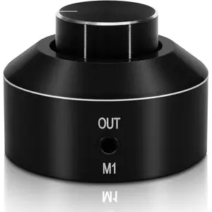 Mini  Volume Control Knob Volume Controller 3.5mm Audio Adjuster PC Speaker Amplifier Switcher,Volume Control Knob Speaker Audio Adjuster for Win10/8/7/Vista/XP/ KL