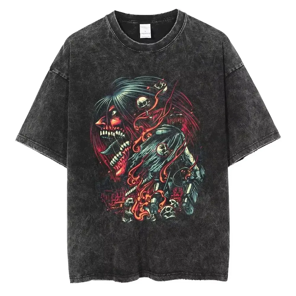 Men's  Graphic Print Tshirt - Menswear Oversized Distressed Round Neck Shortsleeve Casual Top, Everyday Fit Unisex Vintage Festive Valentine Apparel Womenswear