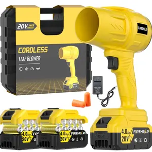 Turbo Blower, 80000RPM Electric Cordless Leaf Blower, Optional Battery & Toolbox Kits Available Jet Dry Blower
